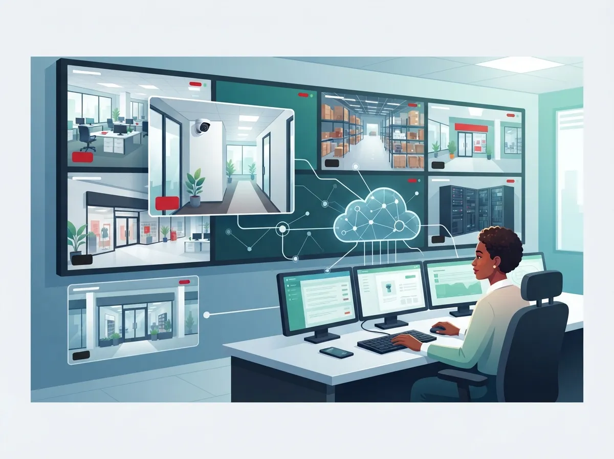 how to set up remote video monitoring