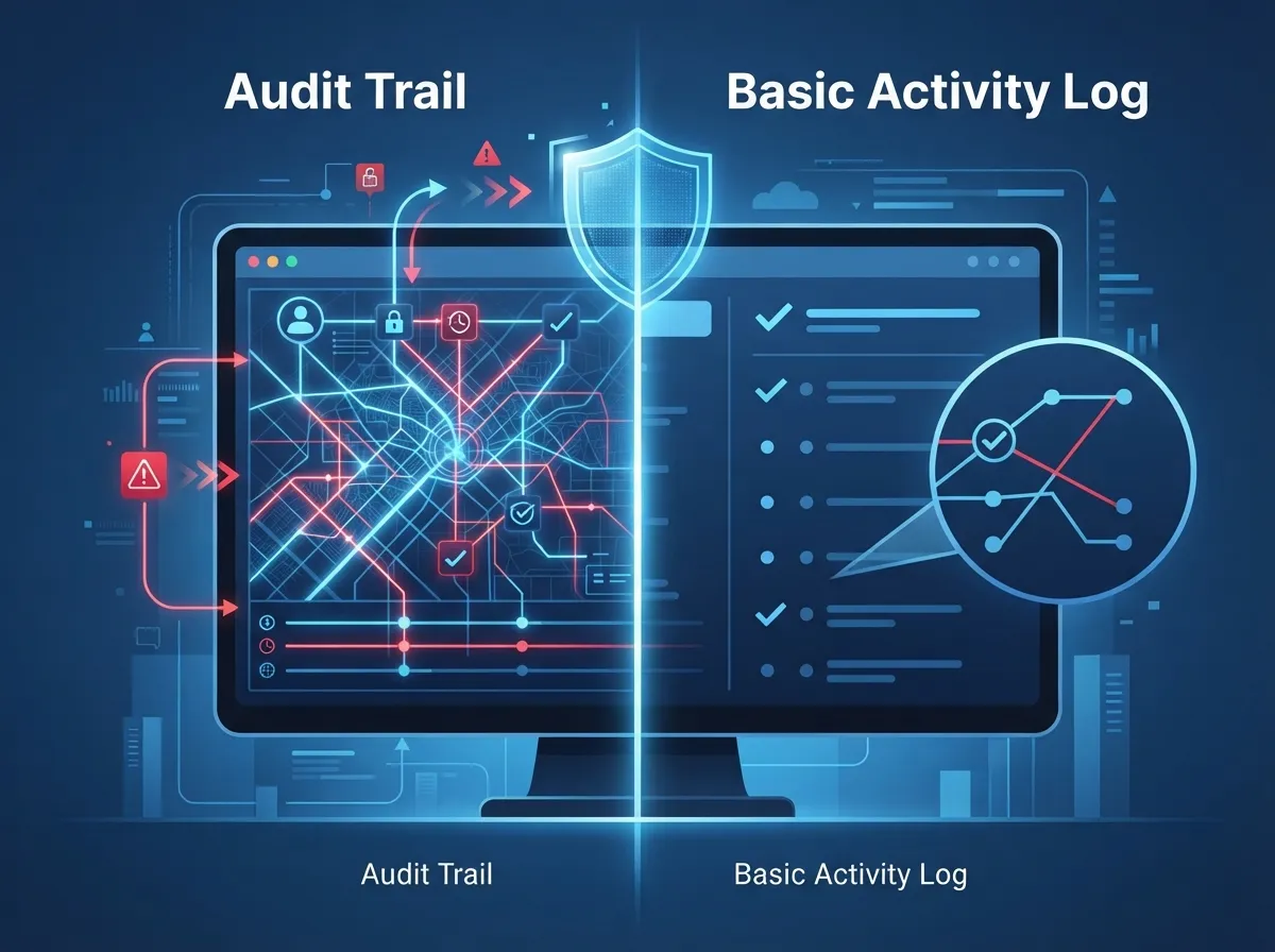 cloud access control audit trail