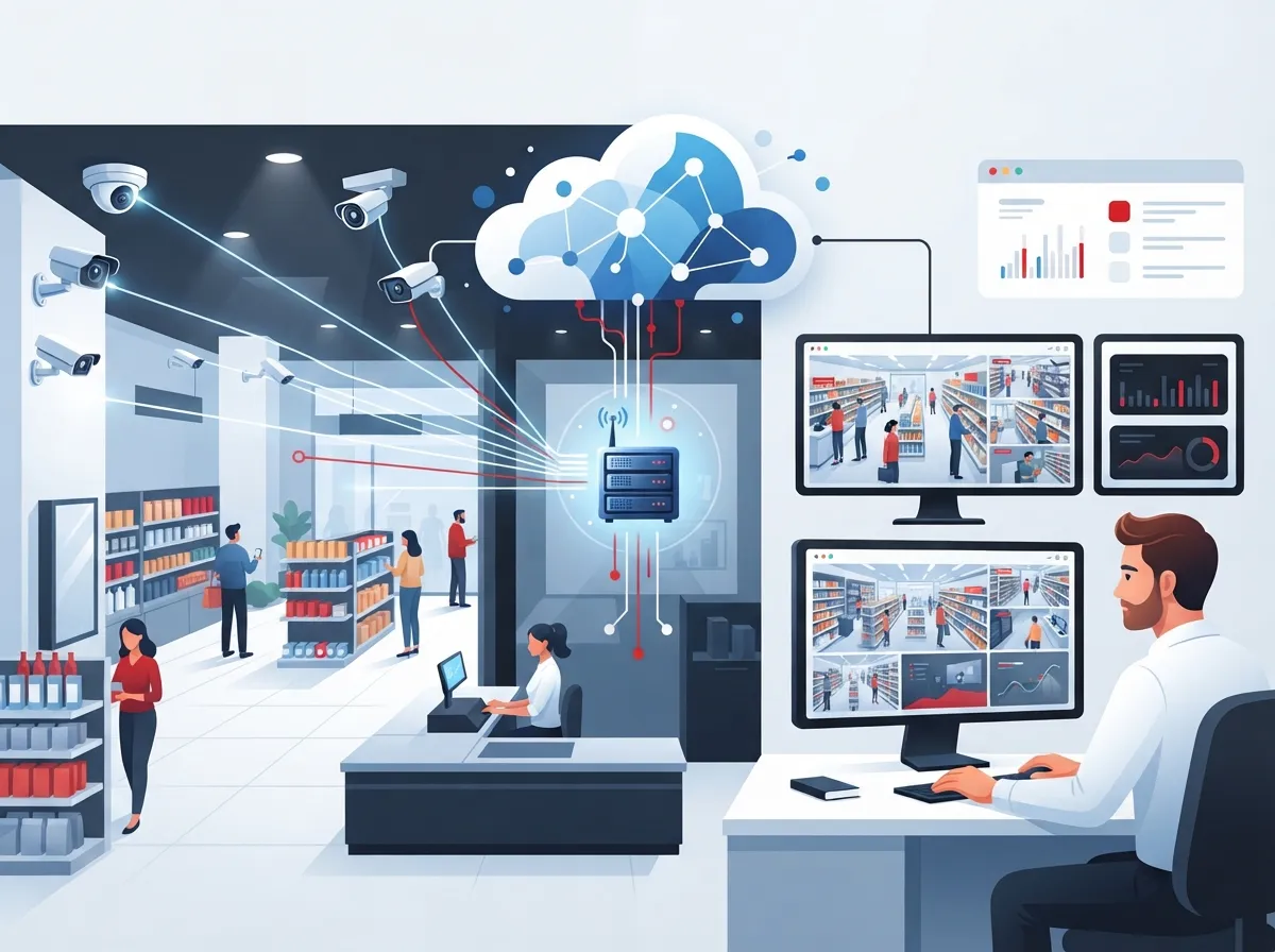 retail security camera cloud solutions