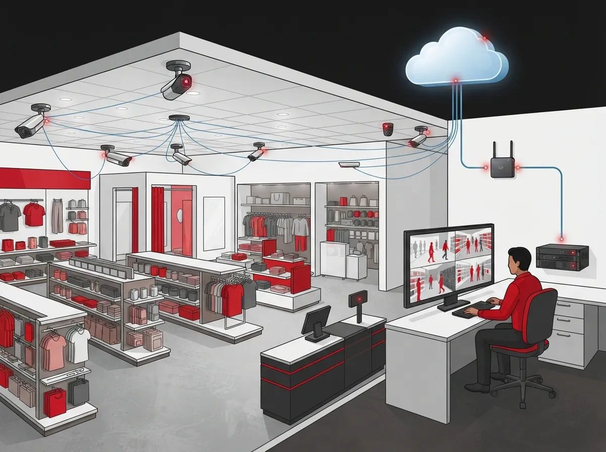 retail security camera cloud solutions