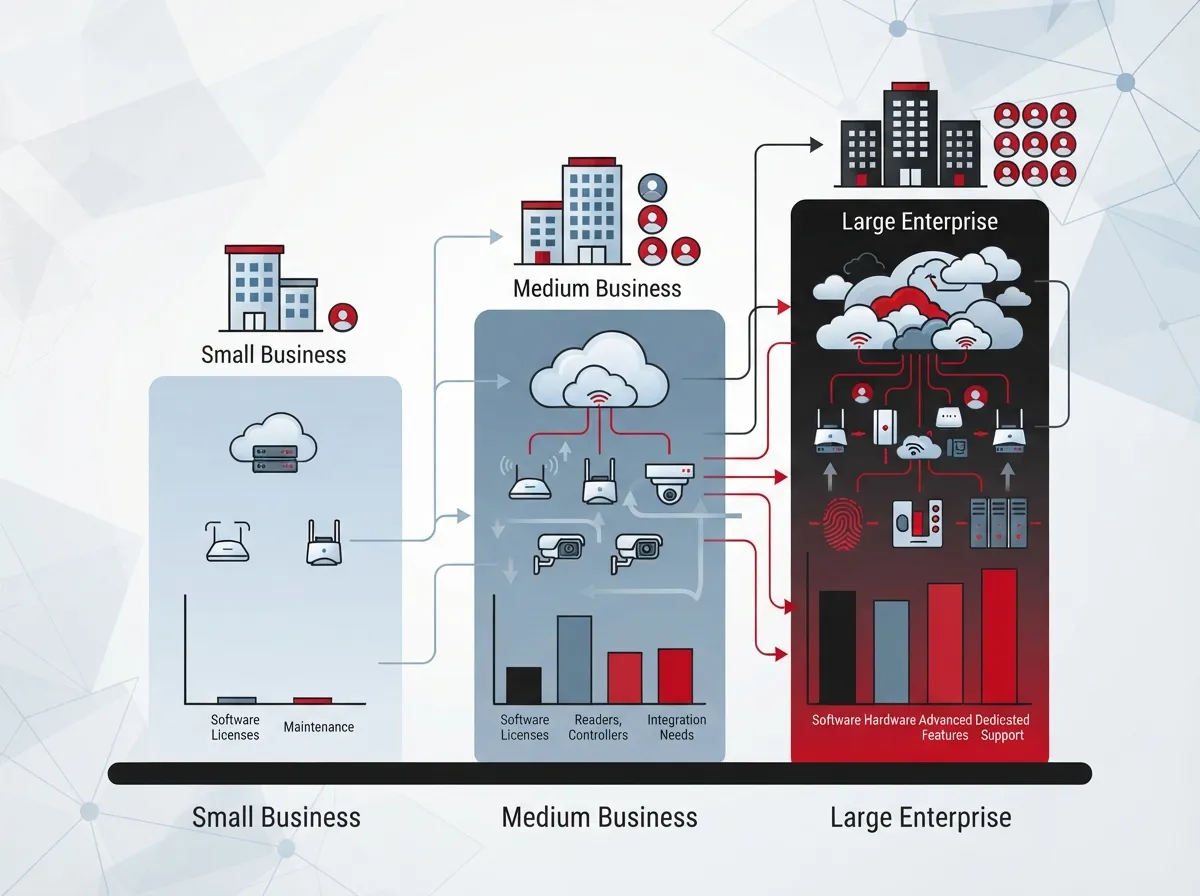 cost of cloud access control system