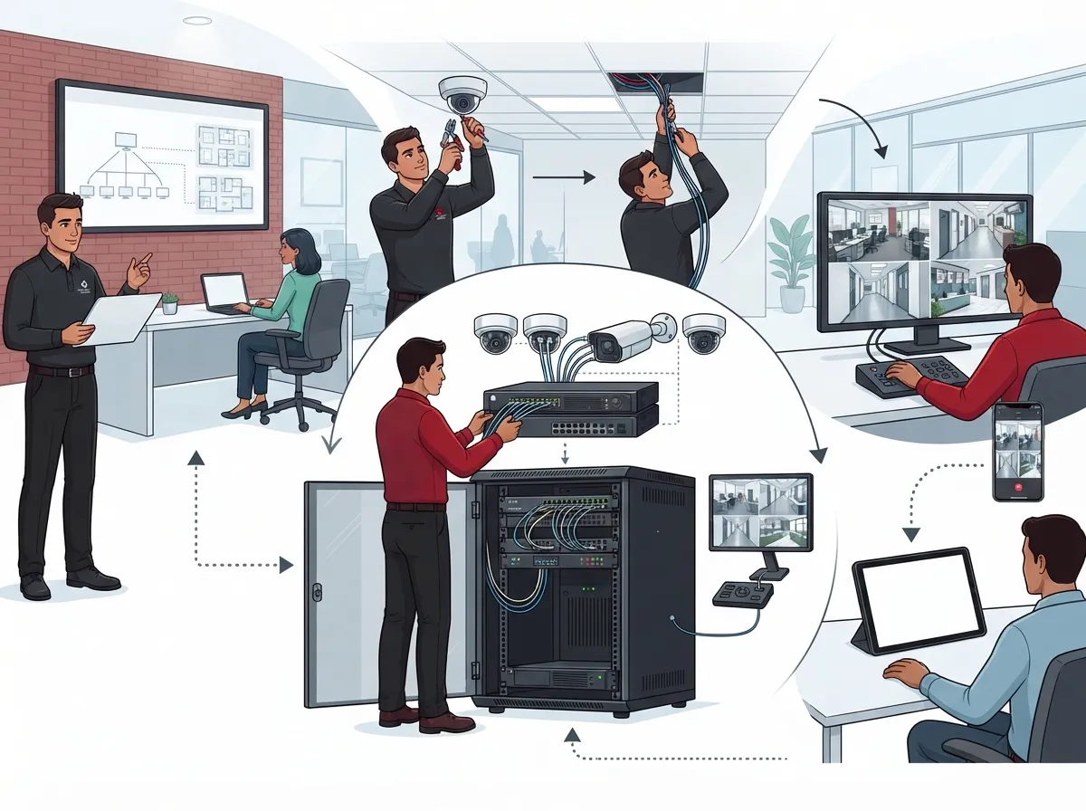 professional video surveillance installation tampa