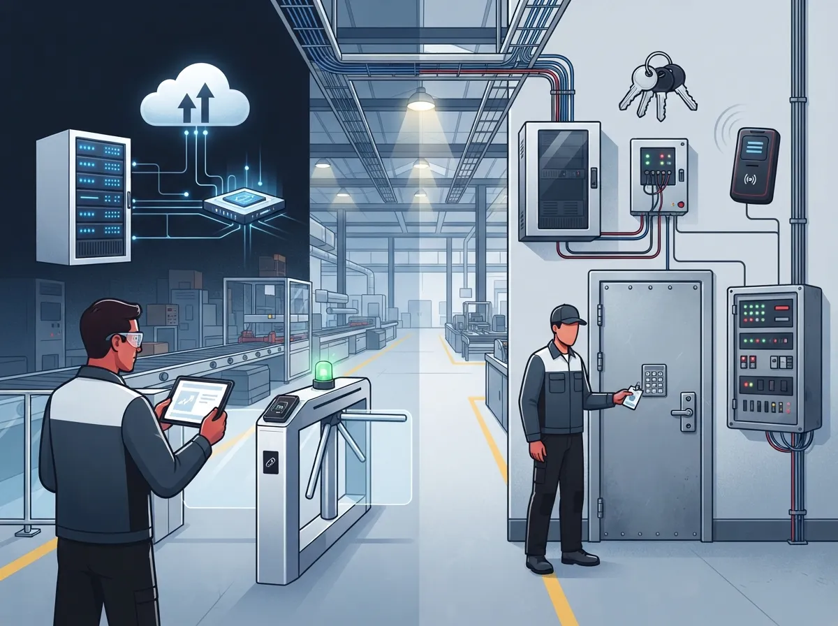cloud access control manufacturing