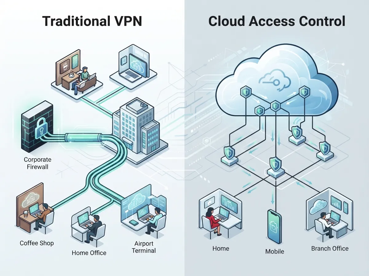 cloud access control remote access