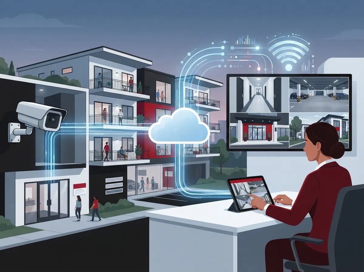 cloud video security for apartment complexes
