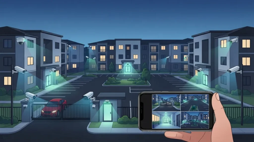 How to Set Up Cloud Video Security for Apartments