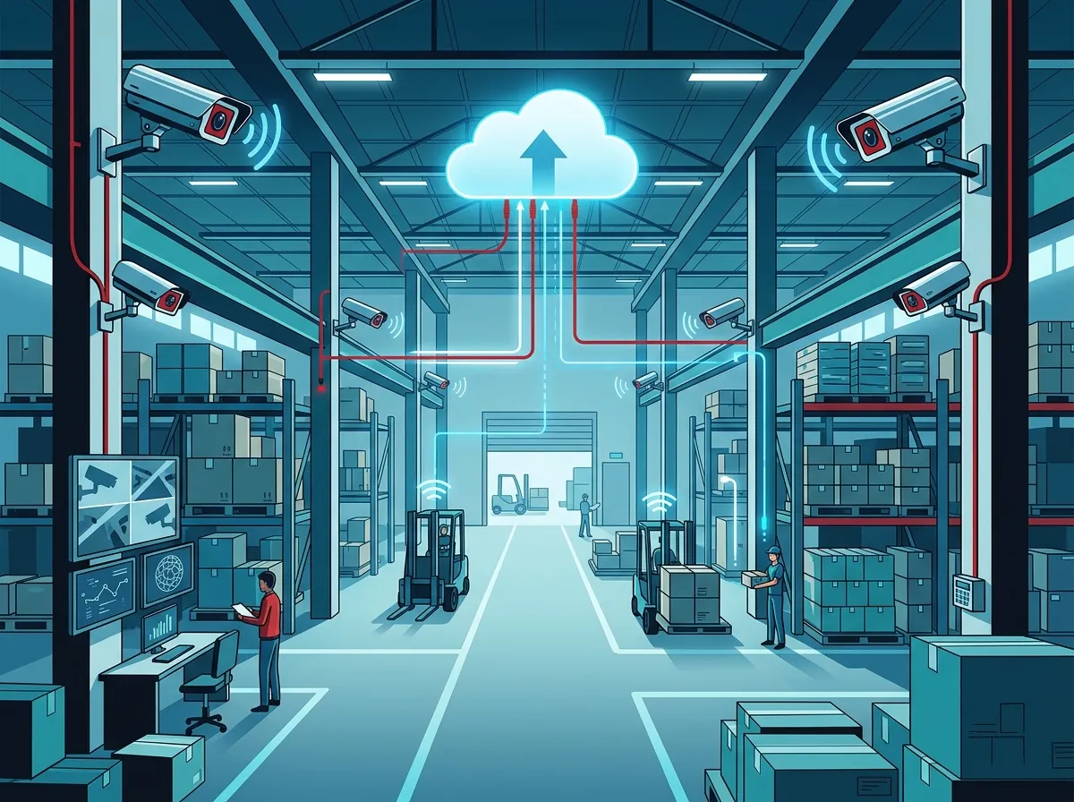 warehouse cloud video monitoring