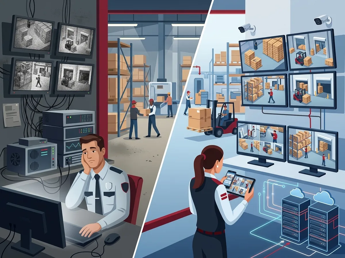 warehouse cloud video monitoring