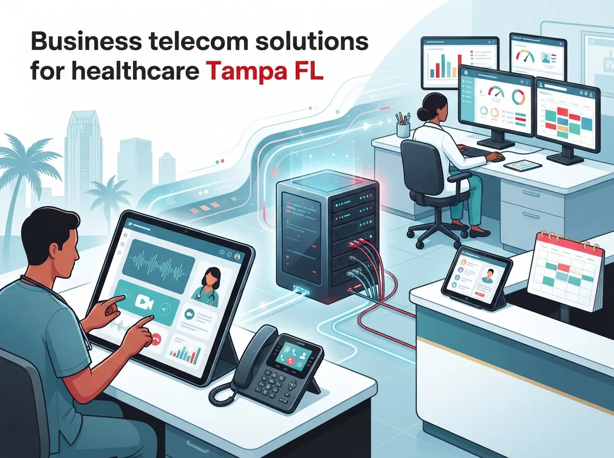Business telecom solutions for healthcare Tampa FL