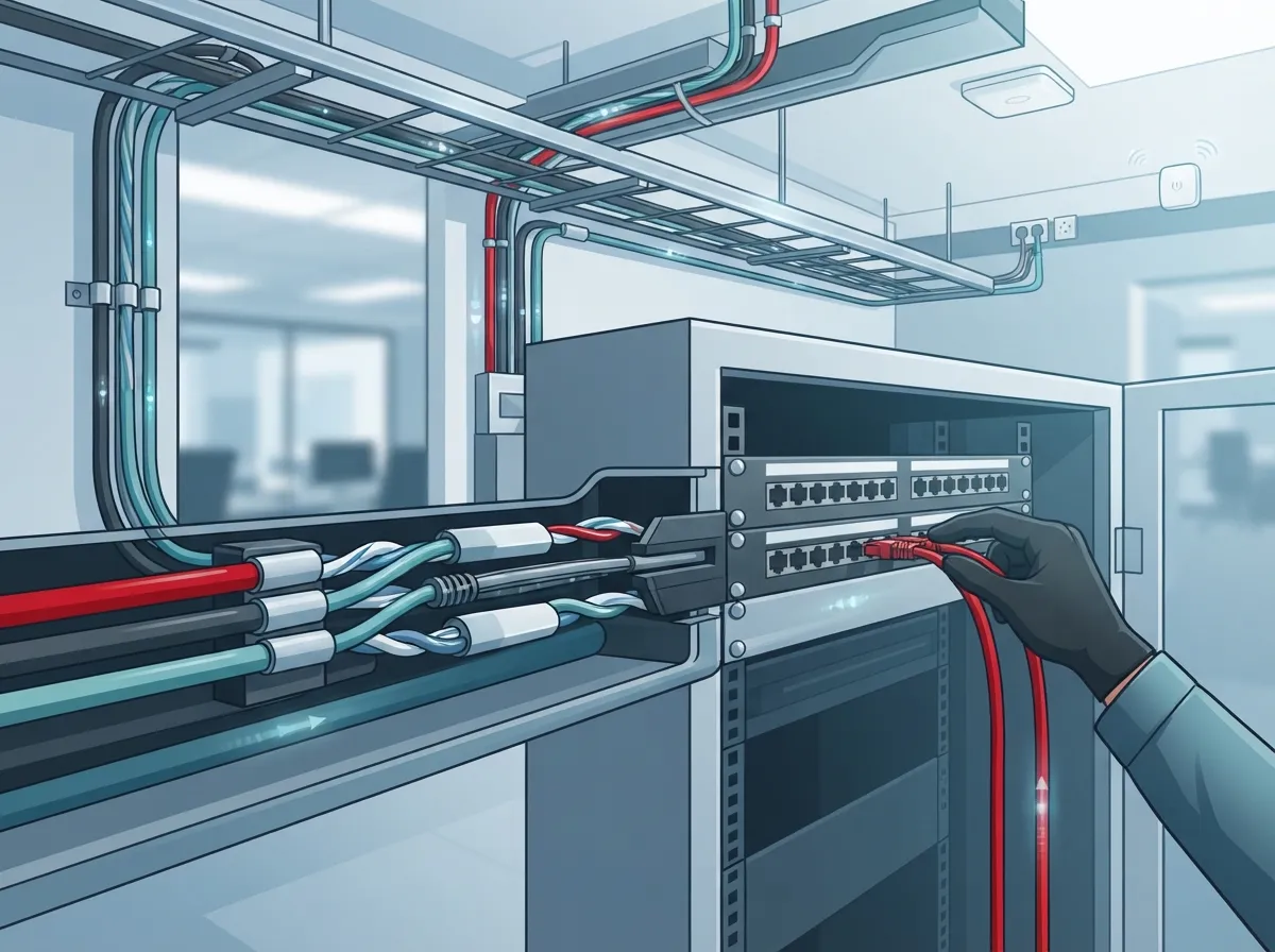 cat5e cabling for offices