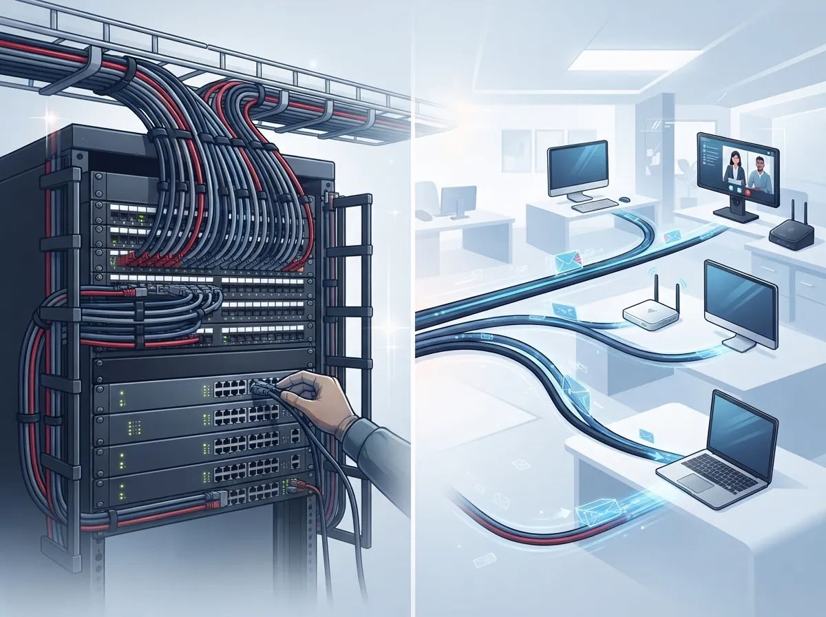 cat6 cabling installation