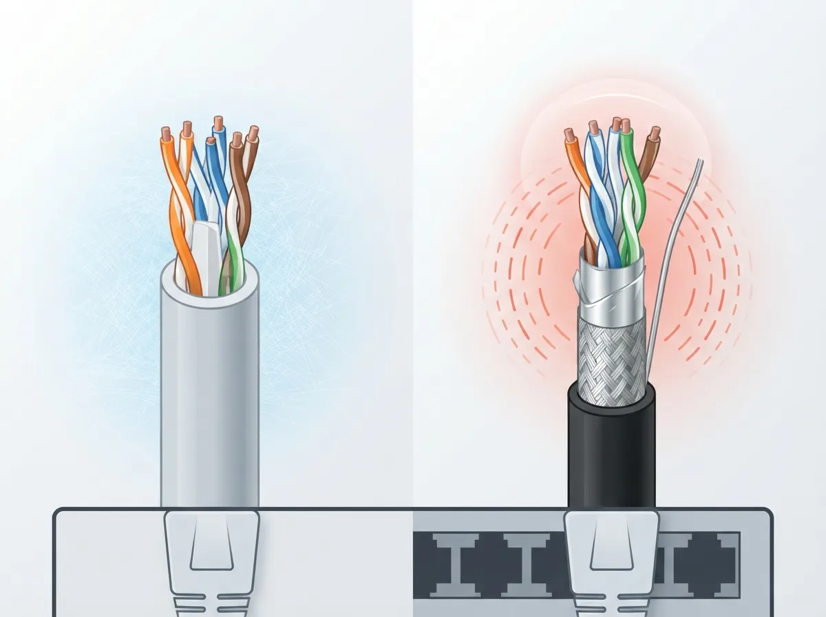 unshielded twisted pair cabling
