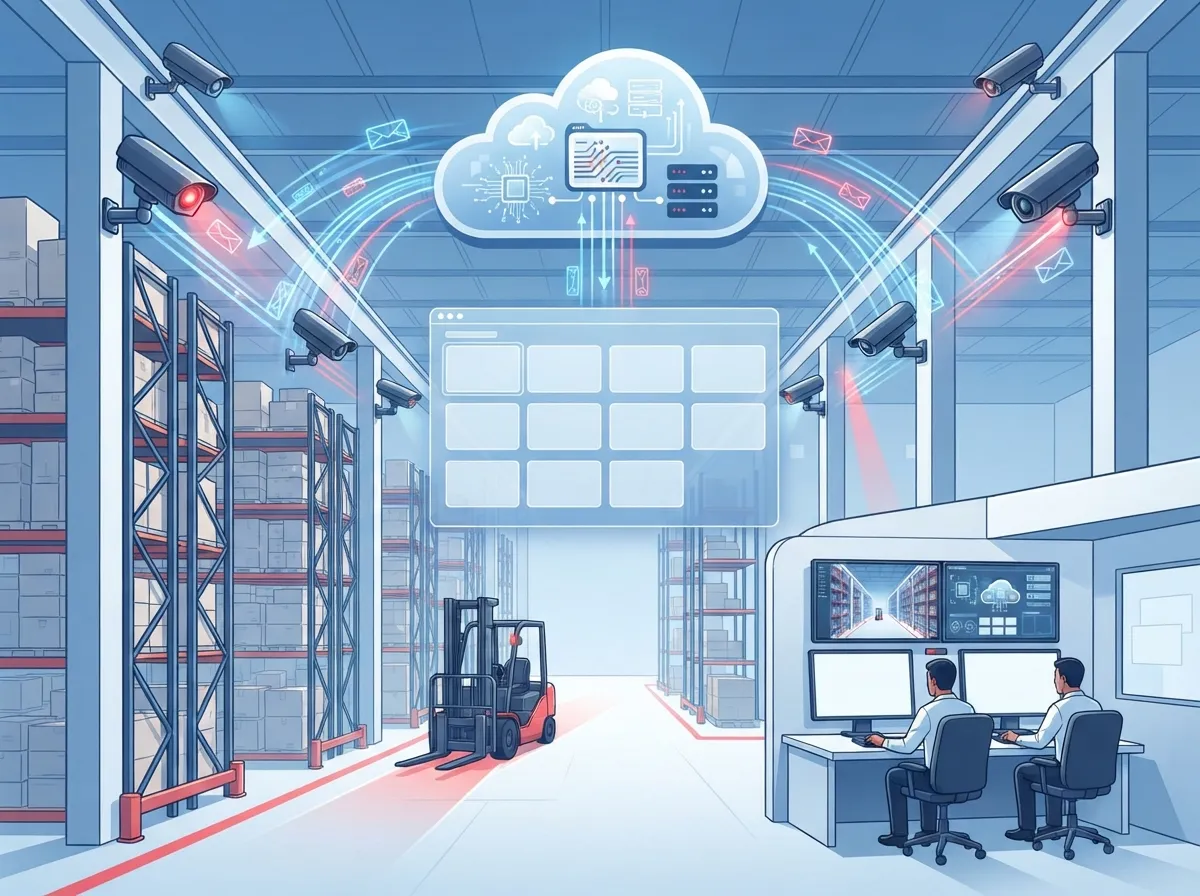 cloud video security for warehouses