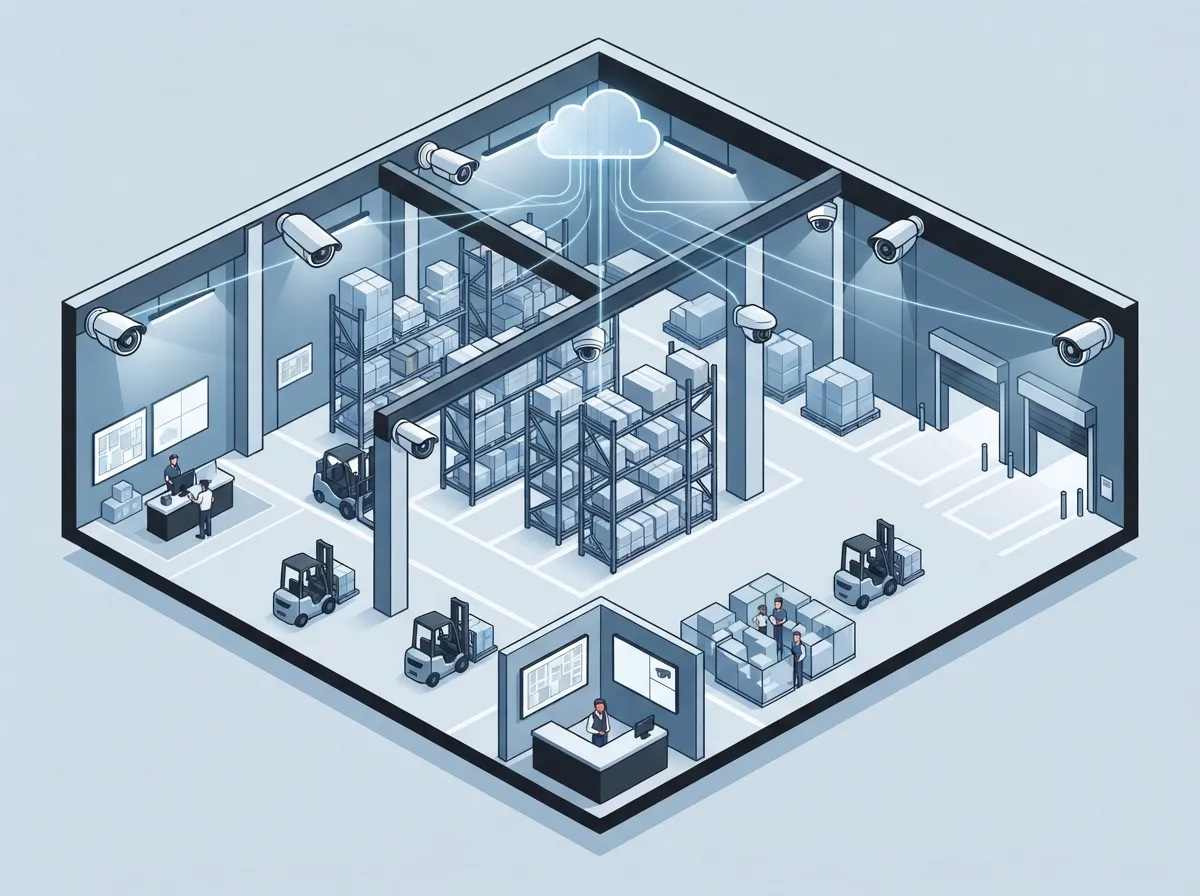 cloud video security for warehouses