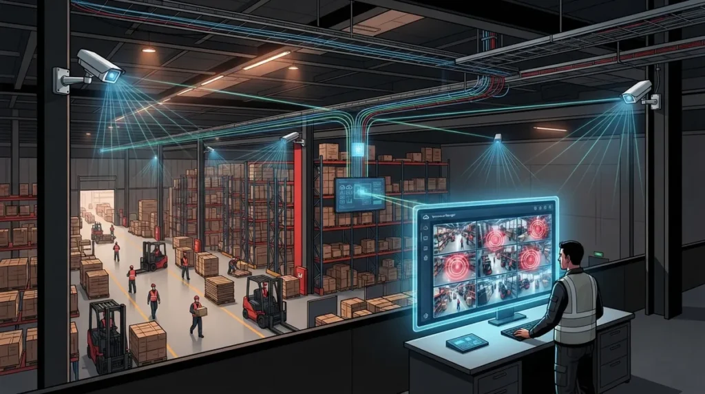 How to Set Up Cloud Video Security for Warehouses