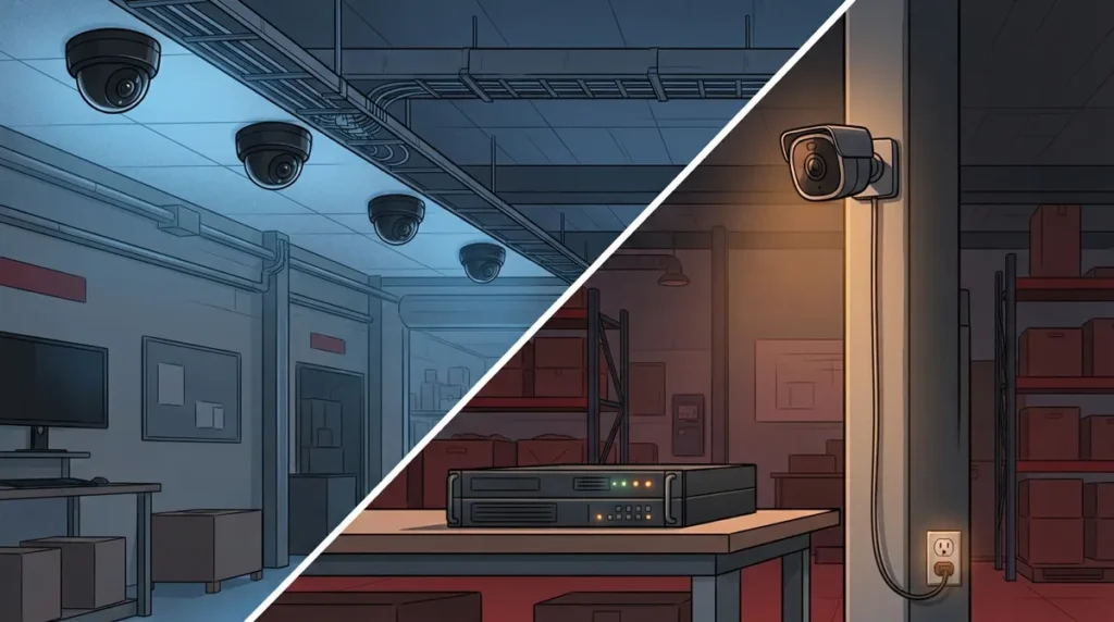 How to Choose Wired vs Wireless Business Cameras