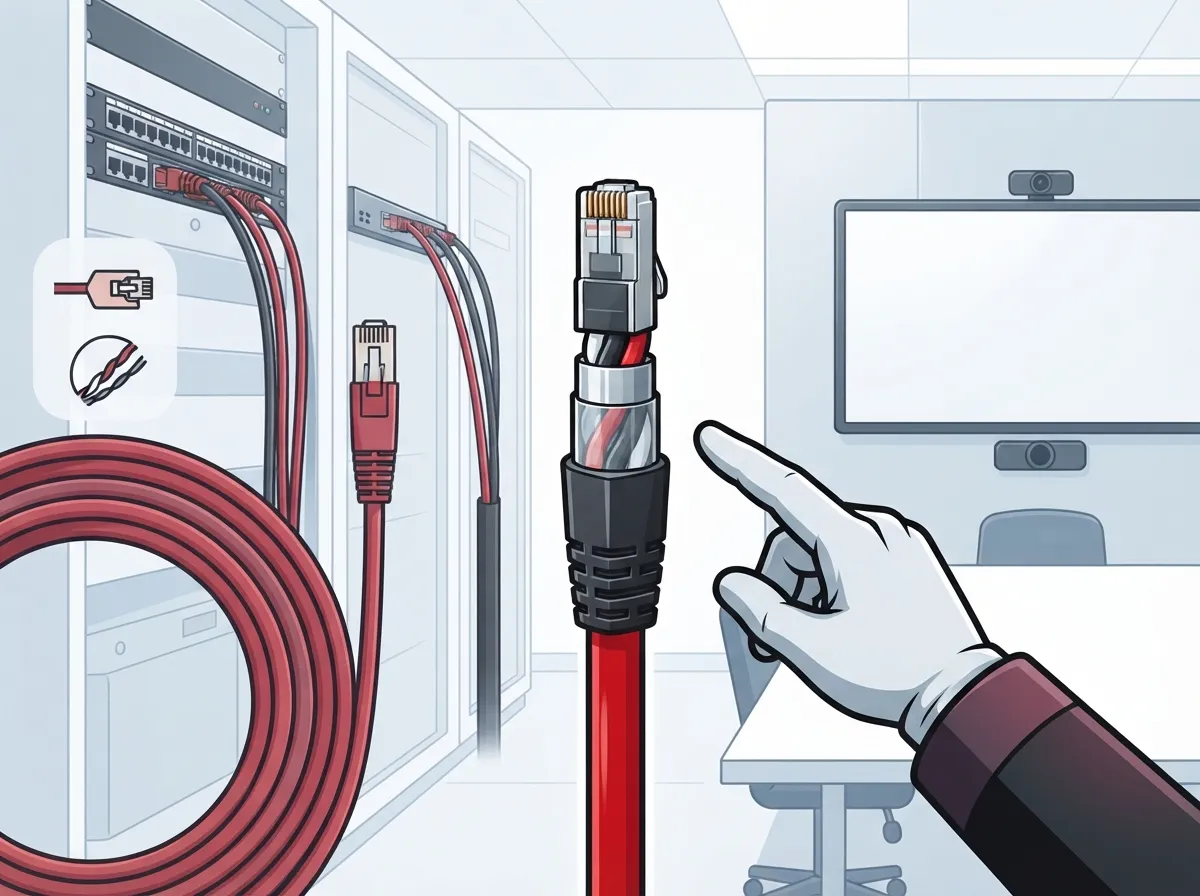 cabling for video conferencing