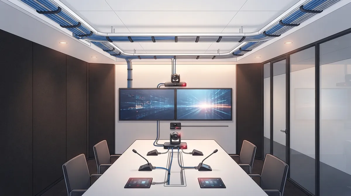7 Cabling Tips for Video Conferencing Rooms (2026)