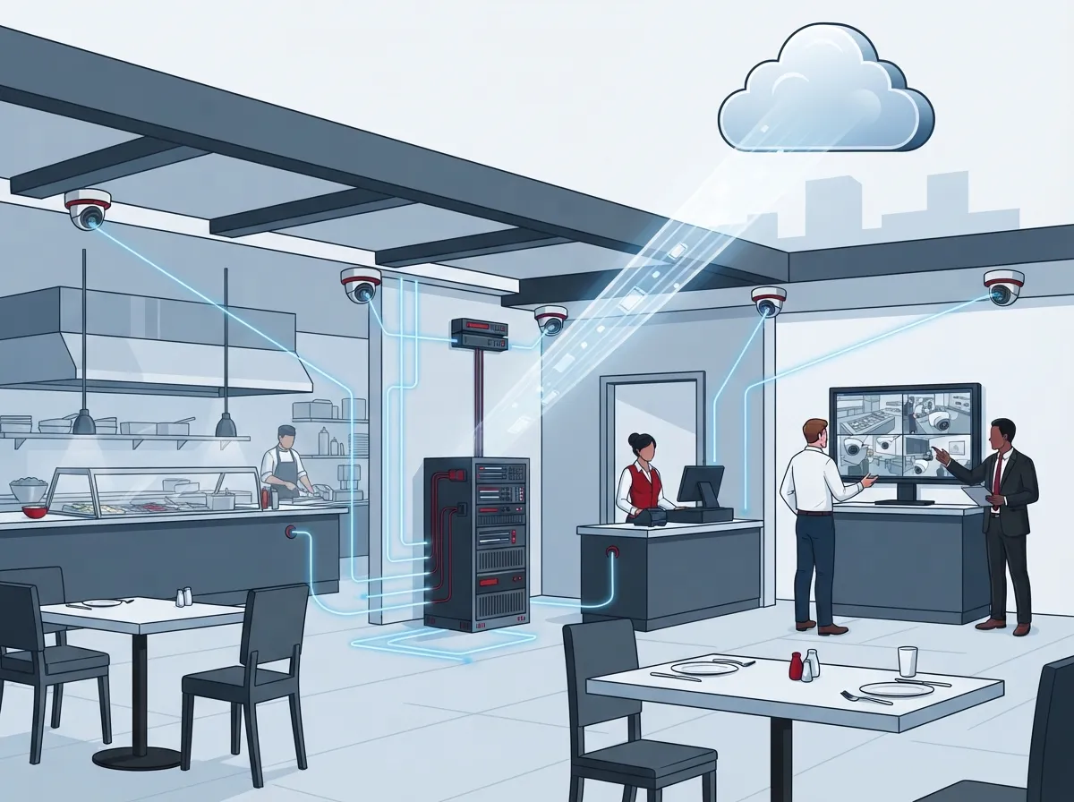 cloud video security for restaurants