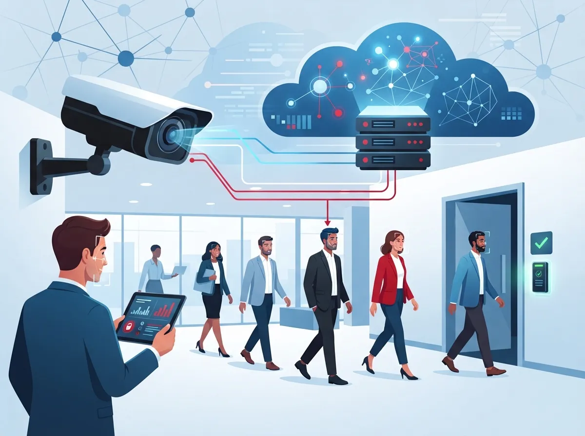 facial recognition cloud video security