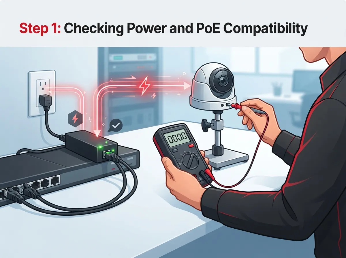 camera system troubleshooting