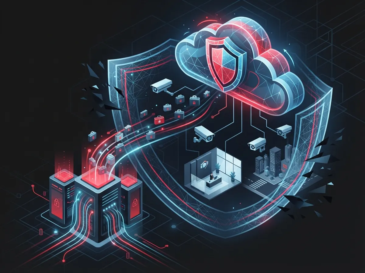 is cloud storage secure for security footage