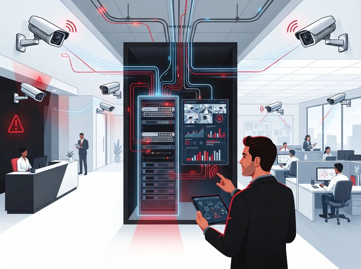 office building security cameras