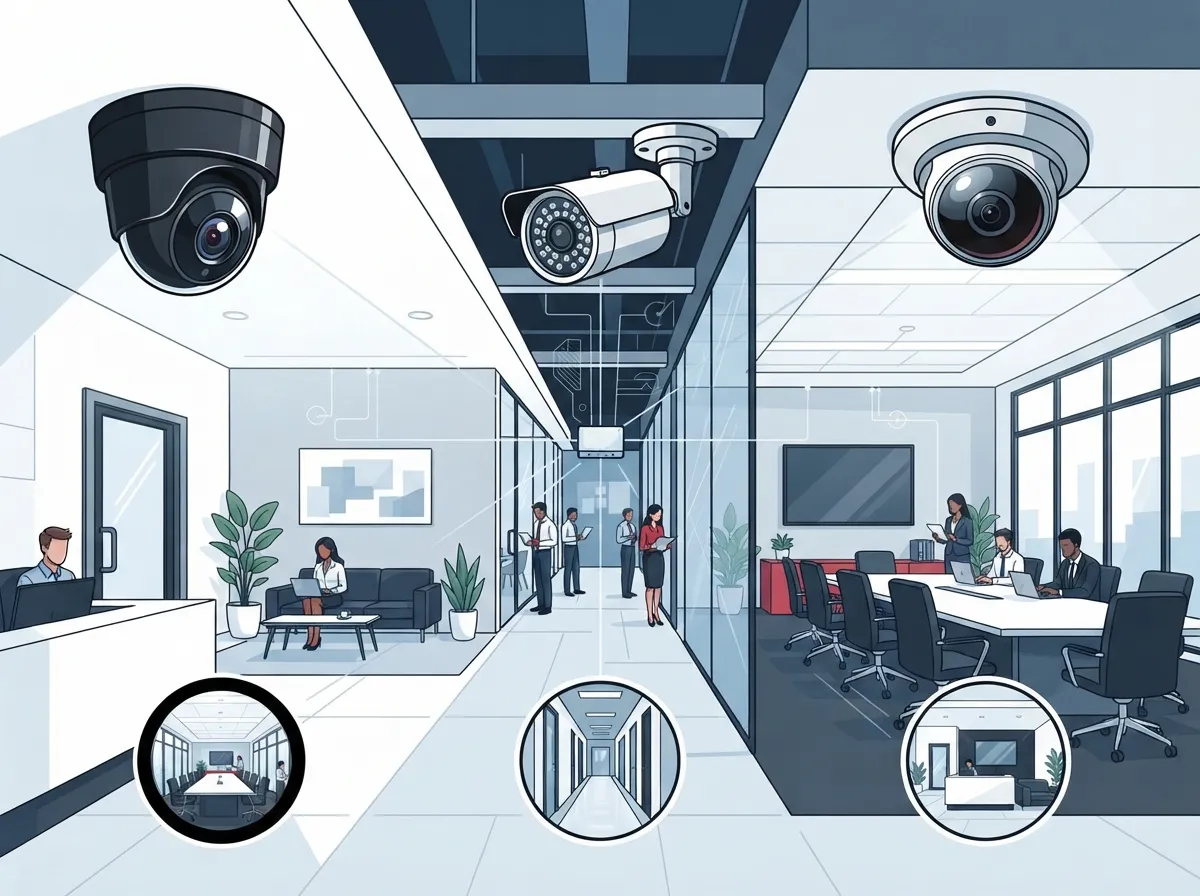 office building security cameras