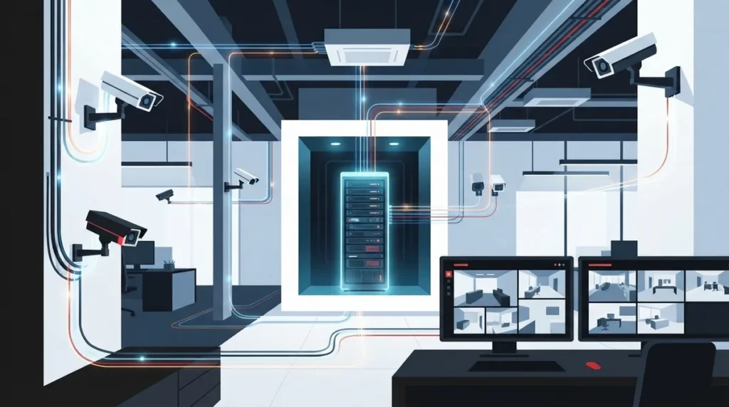 Why Do Office Building Security Cameras Need Networks?