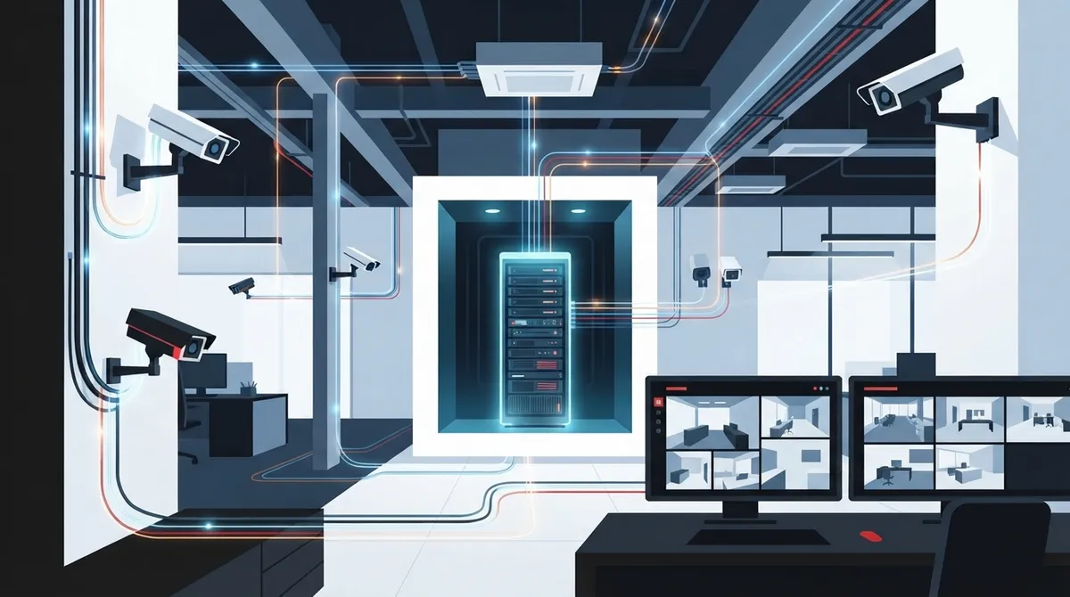 Why Do Office Building Security Cameras Need Networks?