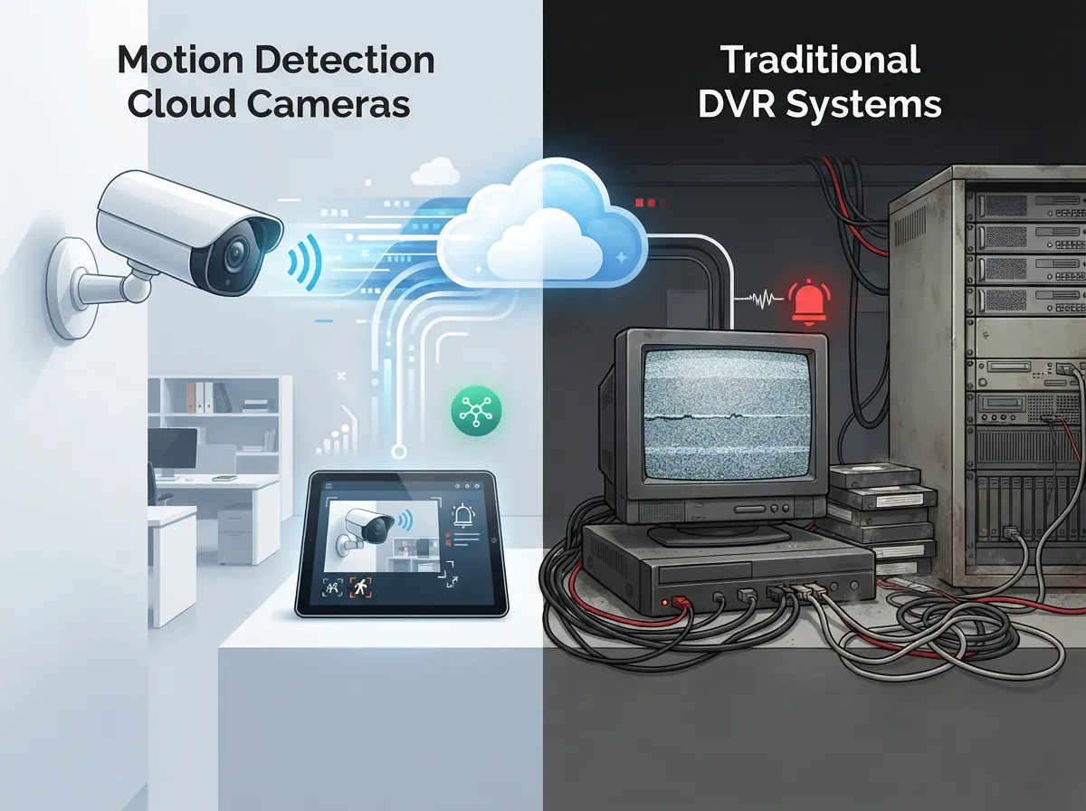 motion detection cloud cameras