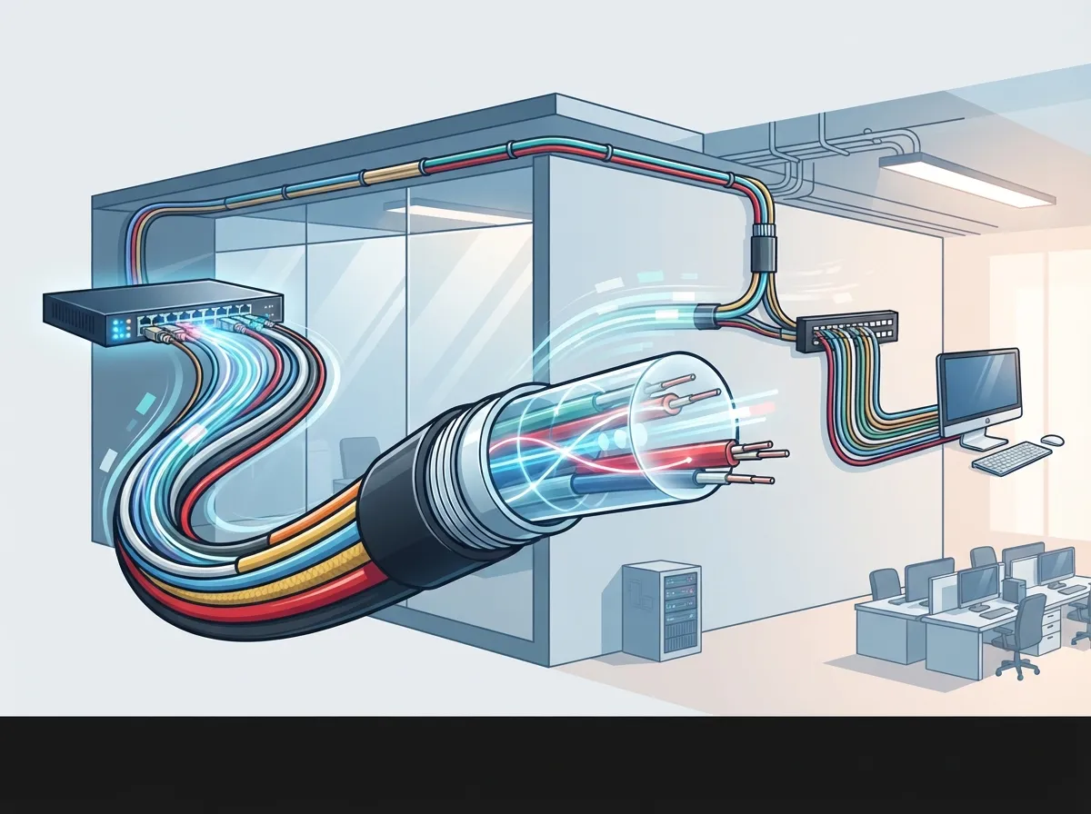 multi mode fiber cabling