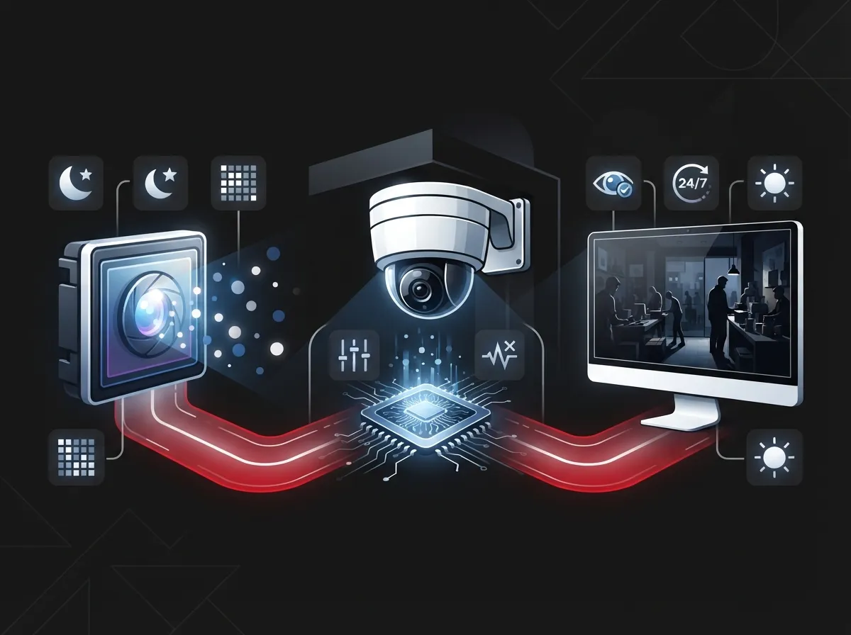 low light security cameras commercial