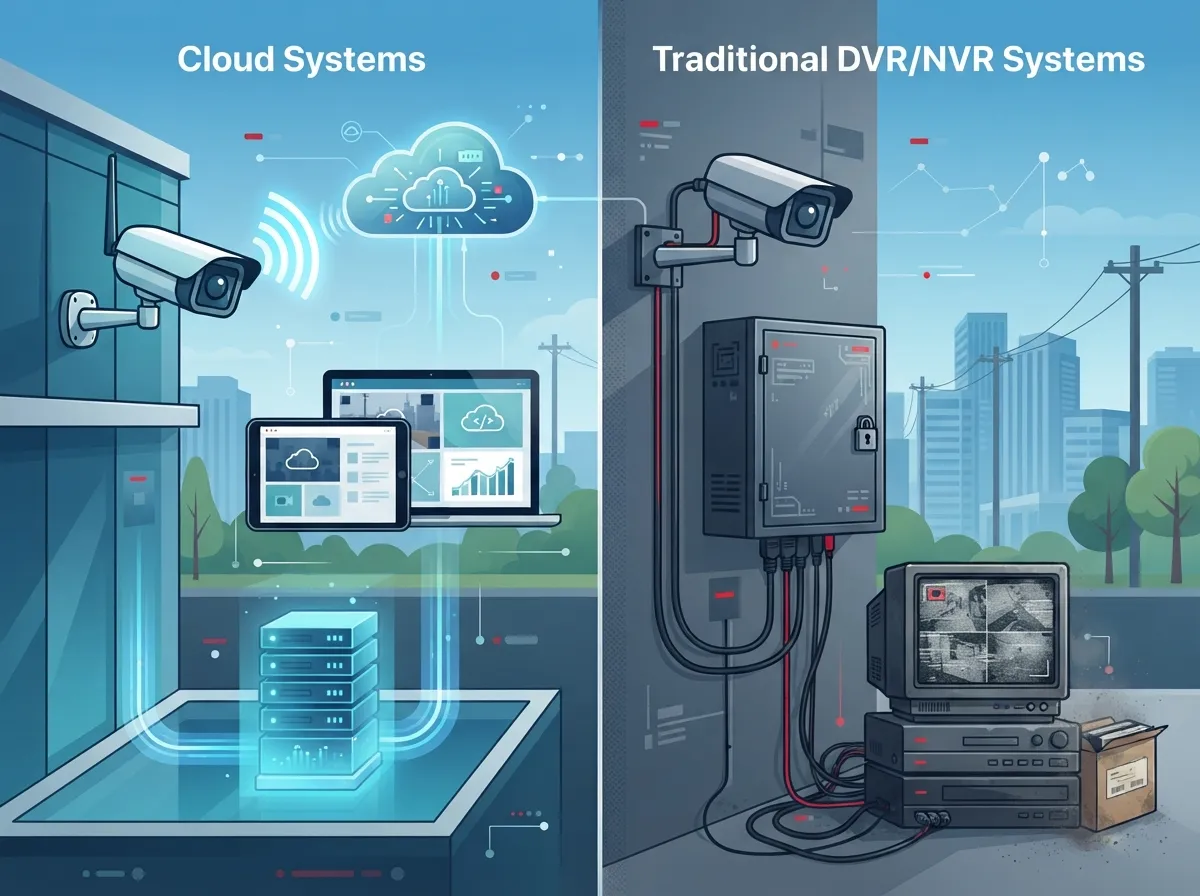 cloud enabled security cameras