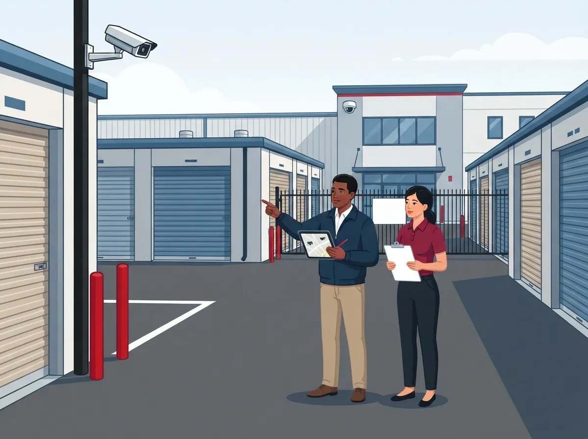 storage facility cameras