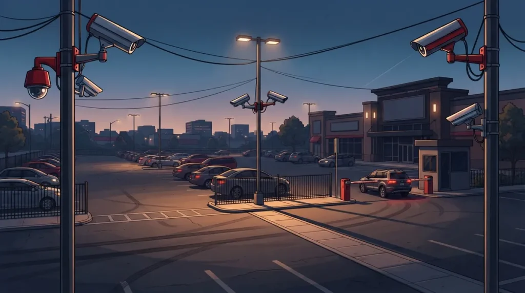 Parking Lot Security Cameras: A Commercial Buyer's Guide