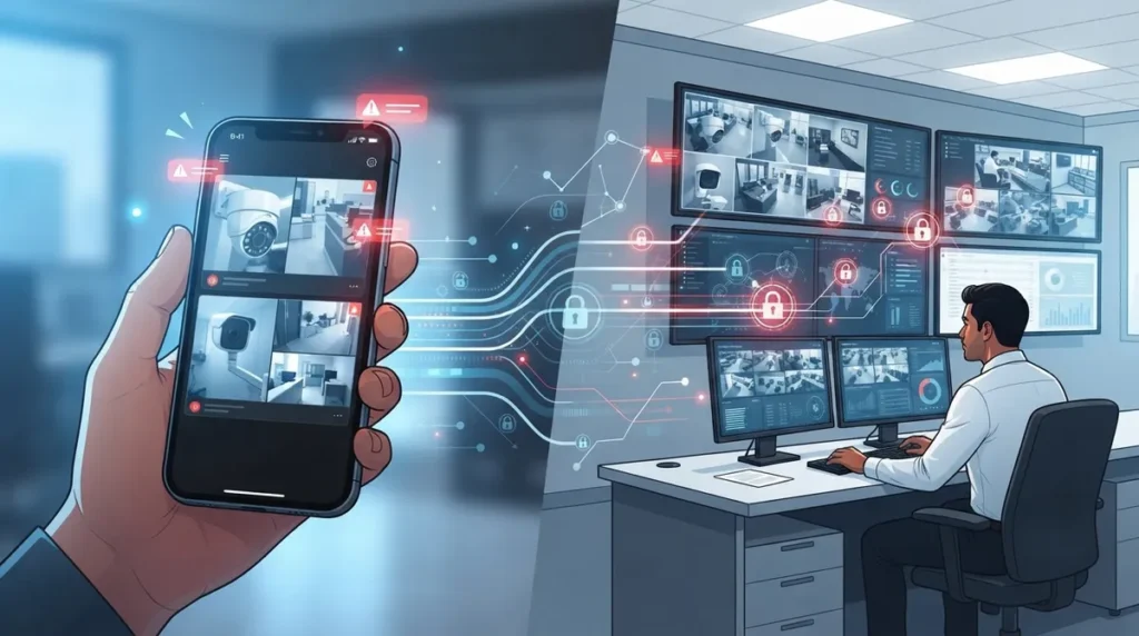 Security Cameras With Mobile App Monitoring for Business