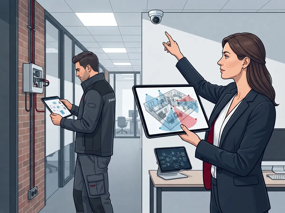 business surveillance system installation