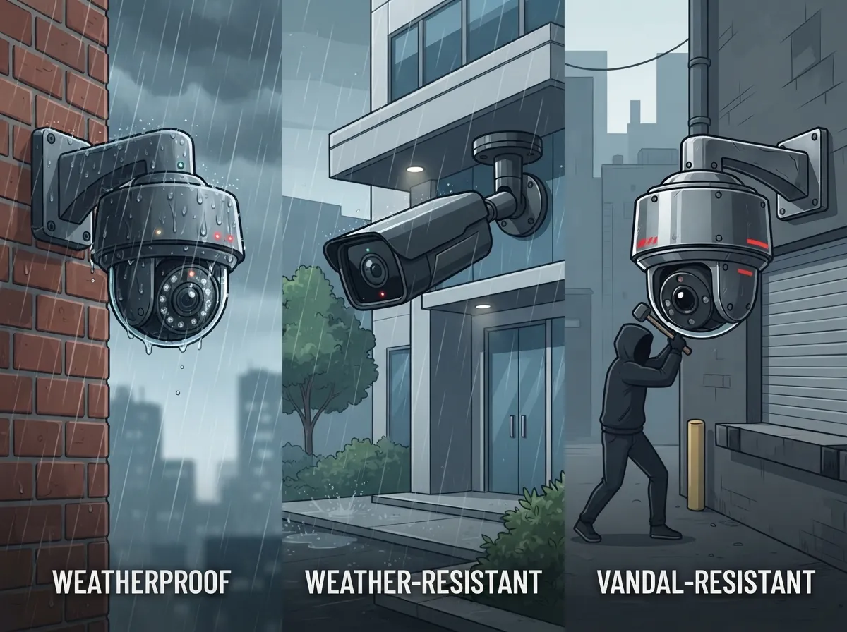 weather resistant security cameras