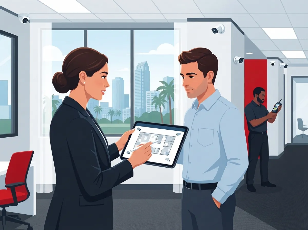 tampa office video security