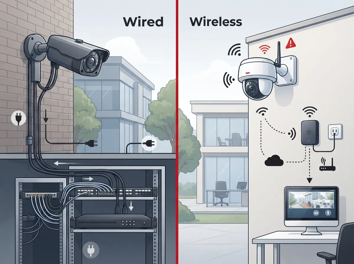 should i get wired or wireless cameras