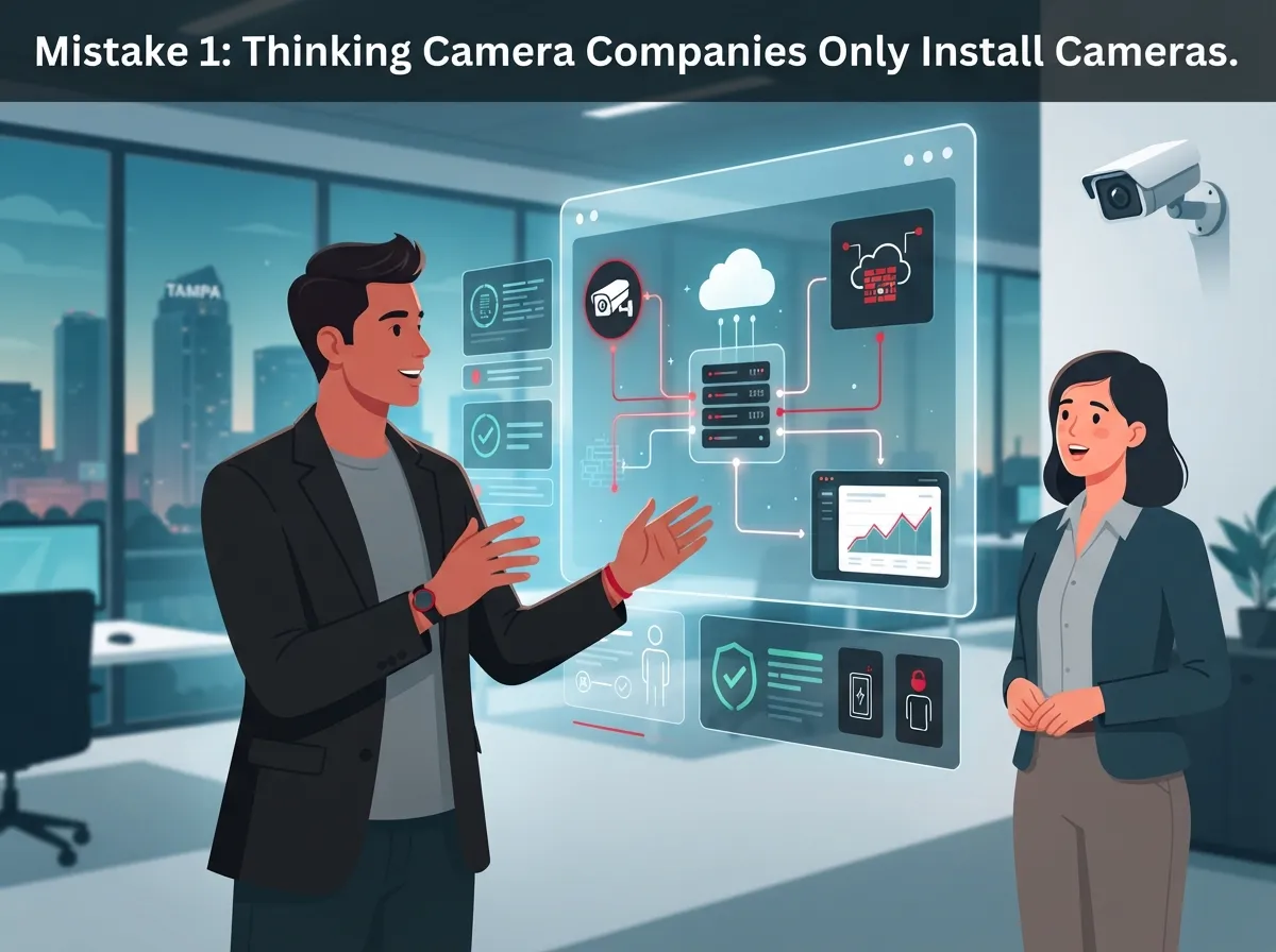 professional security camera companies tampa