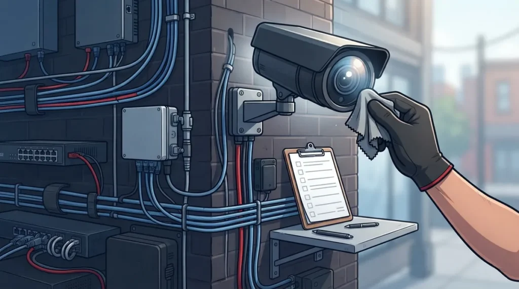 How to Keep Business Security Cameras Running Right