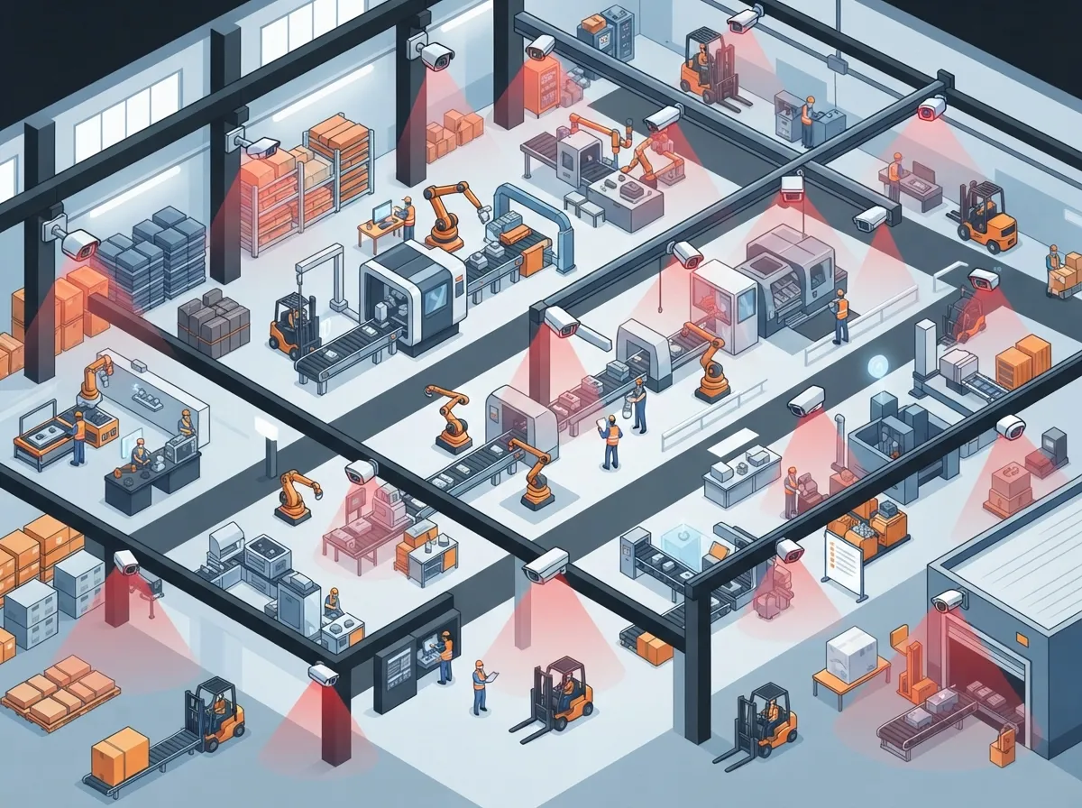 manufacturing facility cameras