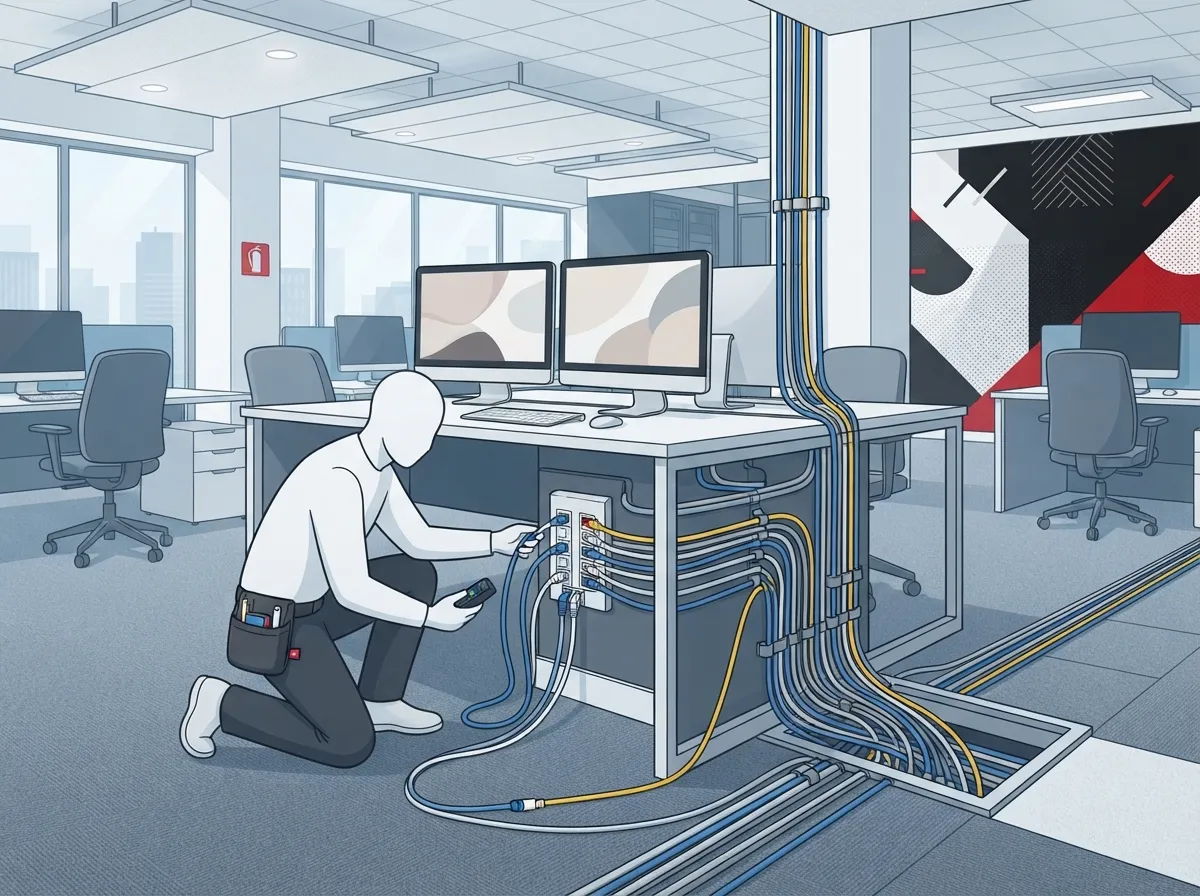 cost of network cabling installation