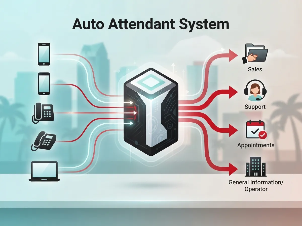 auto attendant system tampa