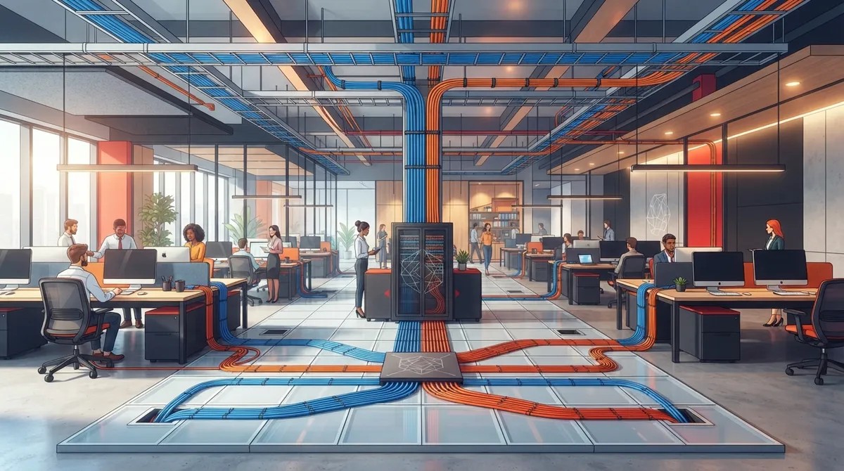 Cabling for Open Office Layouts: A 2026 Planning Guide