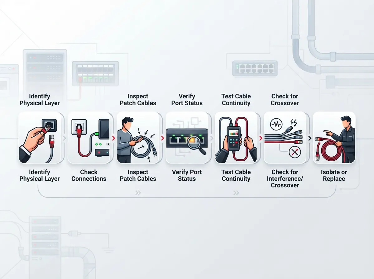 cabling troubleshooting guide