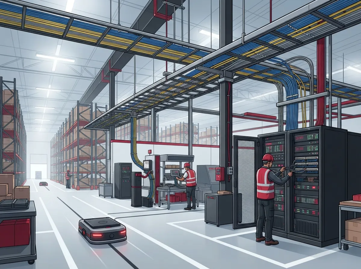warehouse cabling solutions