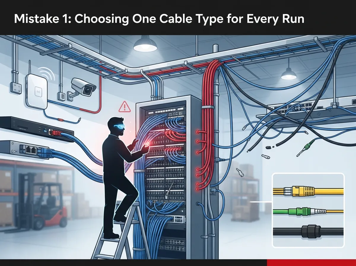 warehouse cabling solutions